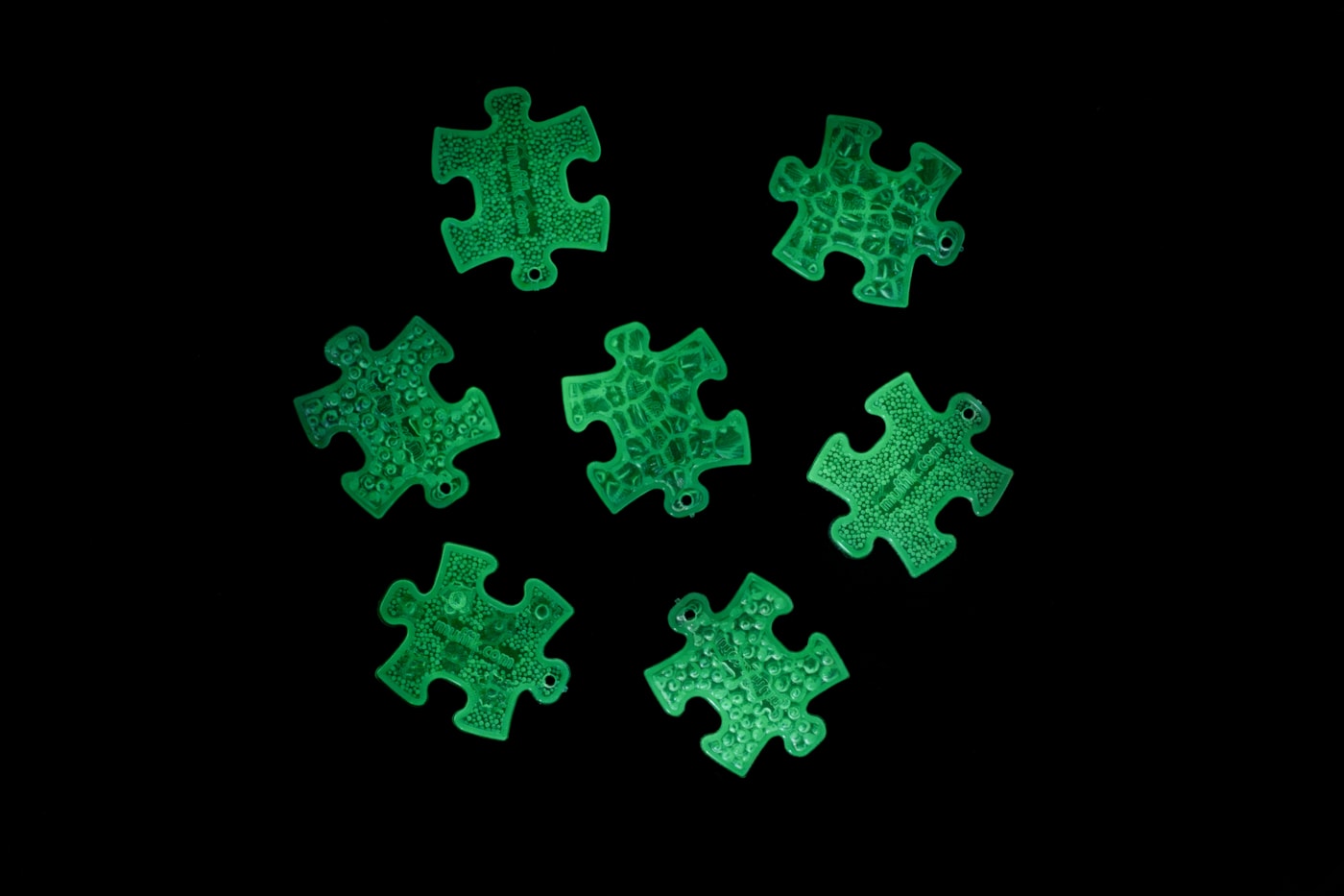 Micro Sensory Mat / Keychain - Colourful / Lumi