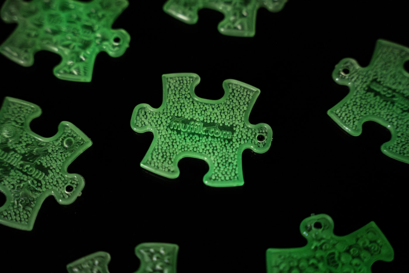Micro Sensory Mat / Keychain - Colourful / Lumi