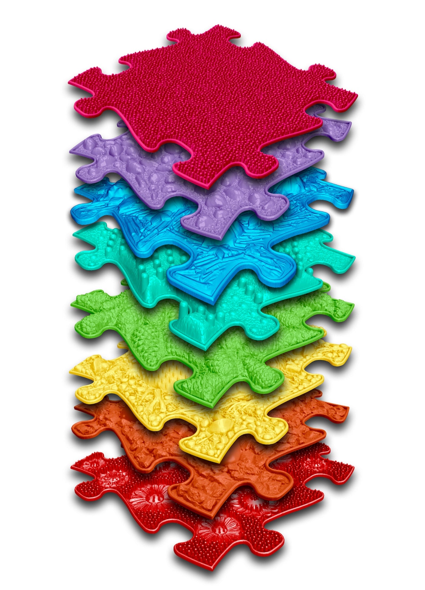 Set of Orthopedic Mats - Rainbow