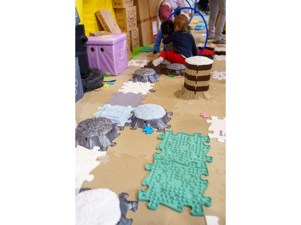 Stump Extended - Snowflake Firm, Silver Glitter
