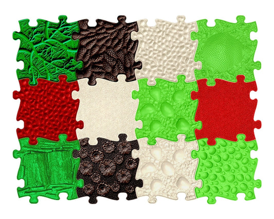 Set of Orthopedic Mats - Christmas Carol