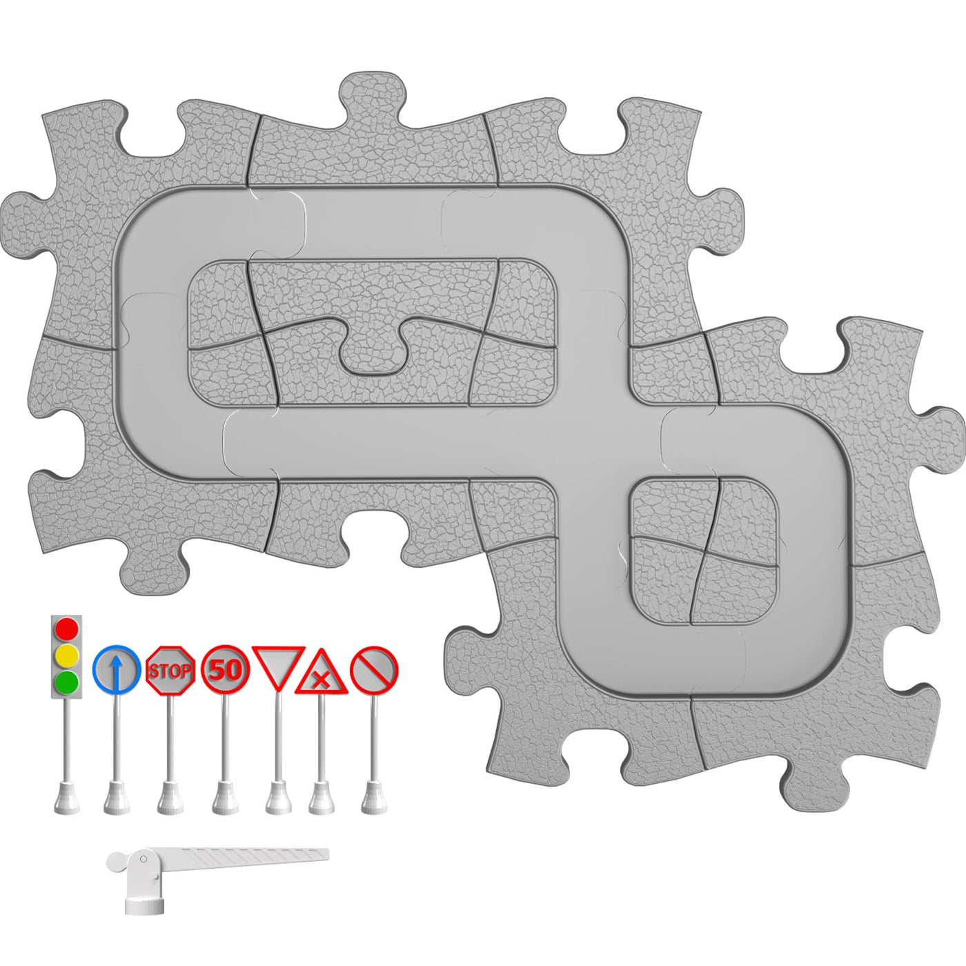 Magnetic Car Track set