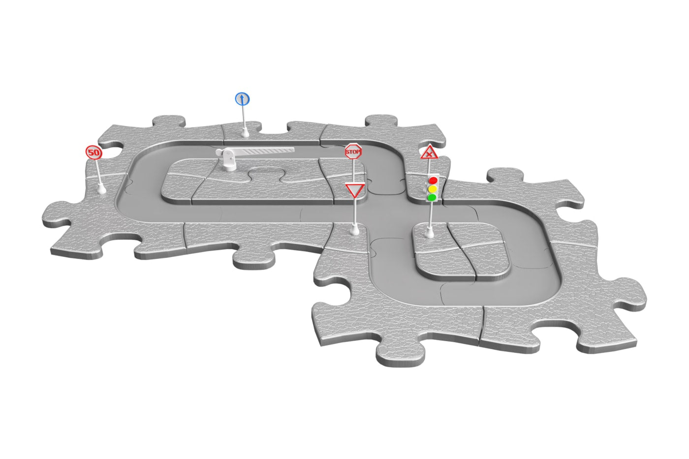 Magnetic Car Track set