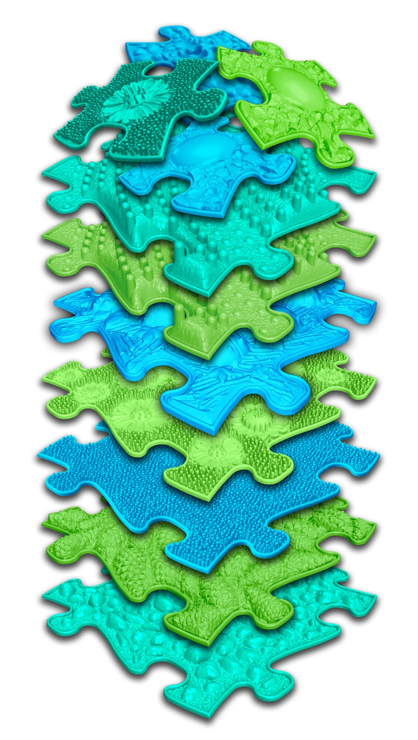 Set of Orthopedic Mats - Ocean-Like