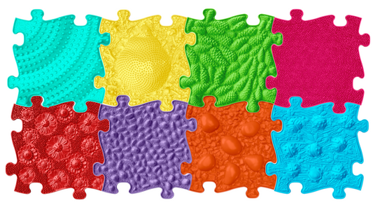 Set of Orthopedic Mats - Rainbow