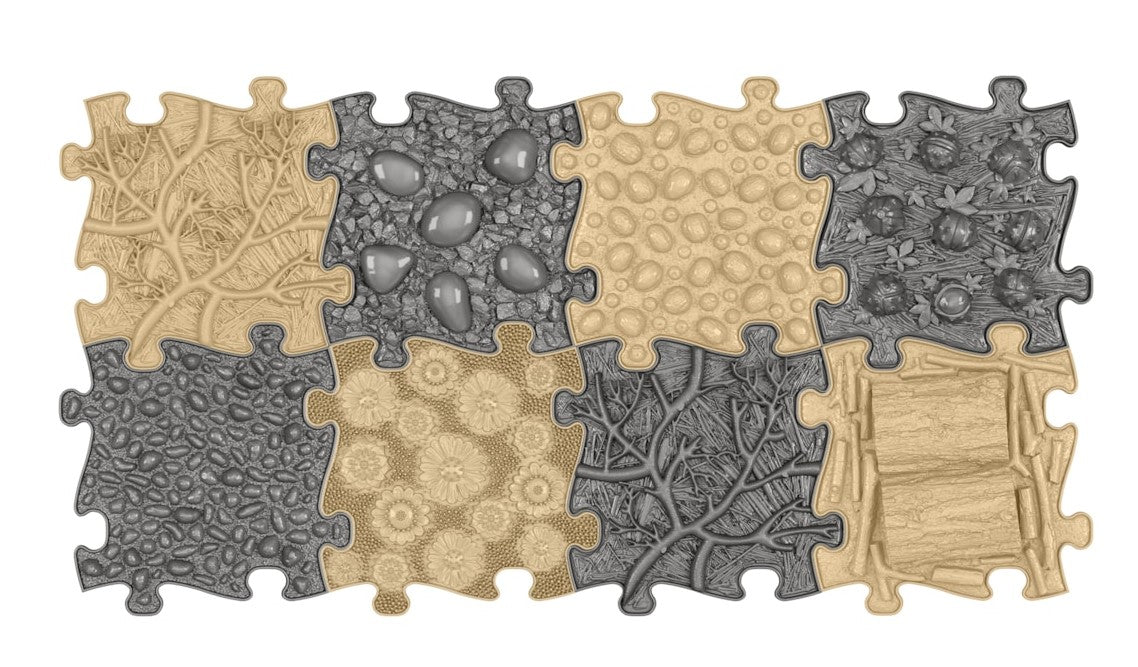 Set of Orthopedic Mats - Natural