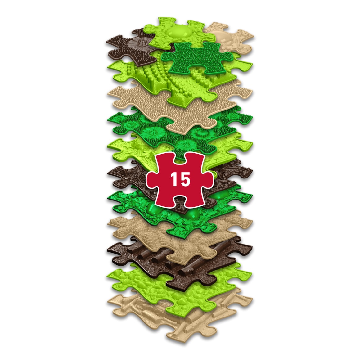Set of Orthopedic Mats - Touch of Nature